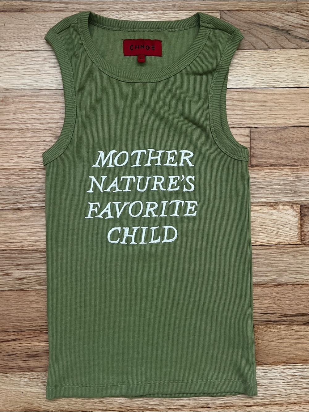 CHNGE Organic Cotton Graphic Knit Tank